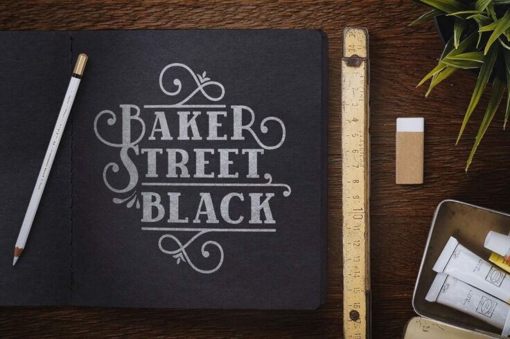 View Information about BakerStreet Black Font
