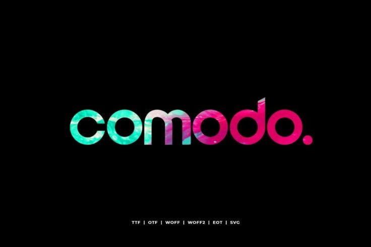 View Information about Comodo Typeface