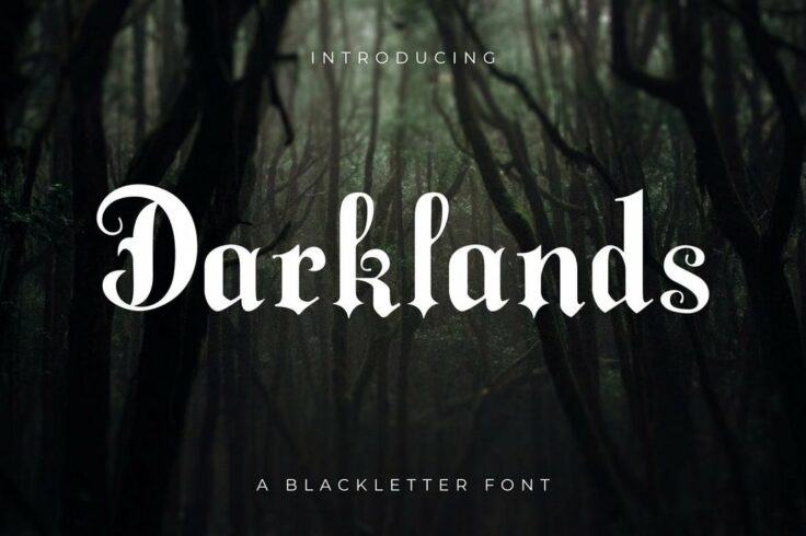 View Information about Darklands Blackletter Font