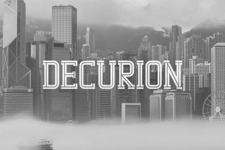 View Information about Decurion Typeface