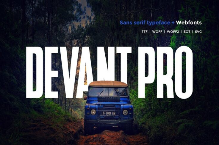 View Information about Devant Pro Font