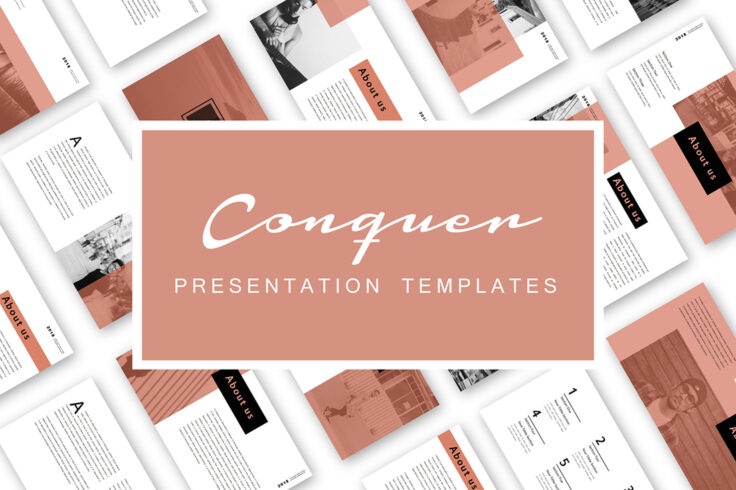 View Information about Conquer Minimal Presentation Template