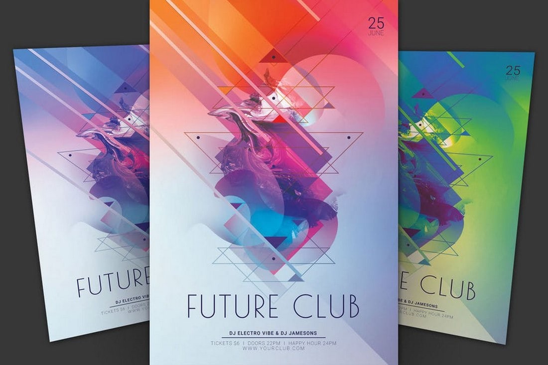 Future Club Flyer Template