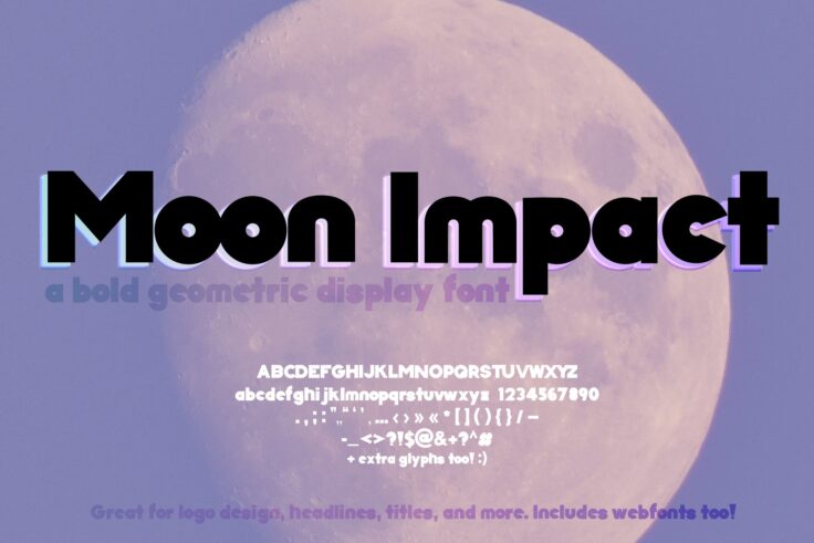 View Information about Moon Impact Font