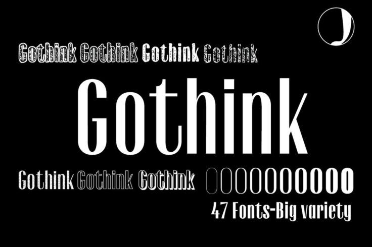 View Information about Gothink Gothic Fonts
