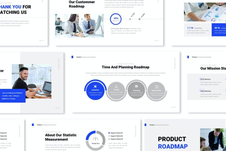 View Information about Product Roadmap Presentation Template