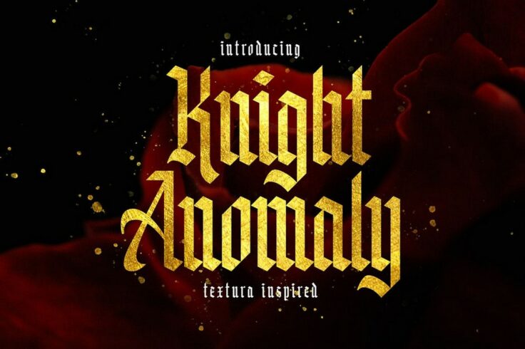 View Information about Knight Anomaly Font