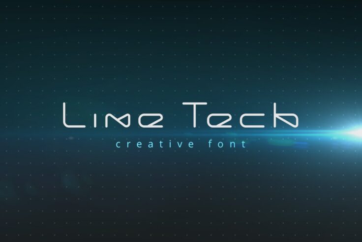 View Information about LineTech Futuristic Font