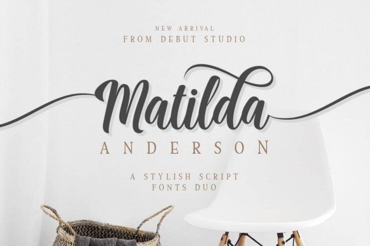 View Information about Matilda Anderson Font Duo
