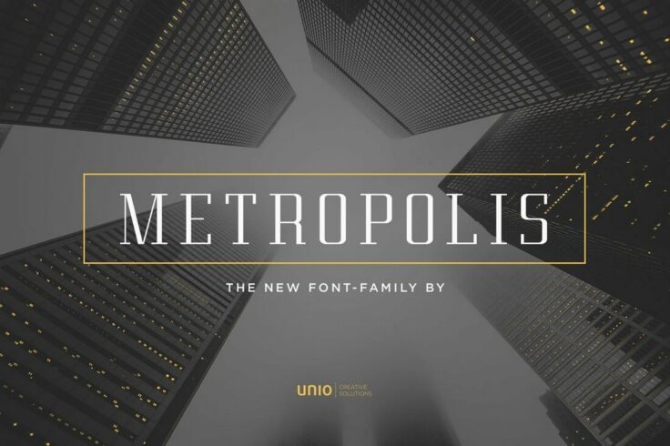 View Information about Metropolis Font
