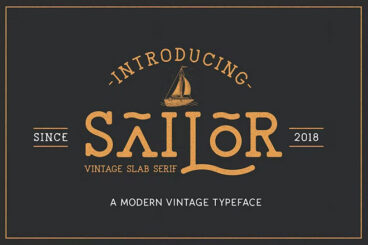 20+ Best Nautical Fonts (Sea + Sailing Style Fonts)