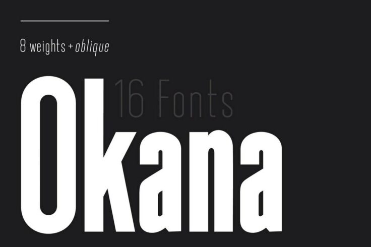 View Information about Okana Font Family