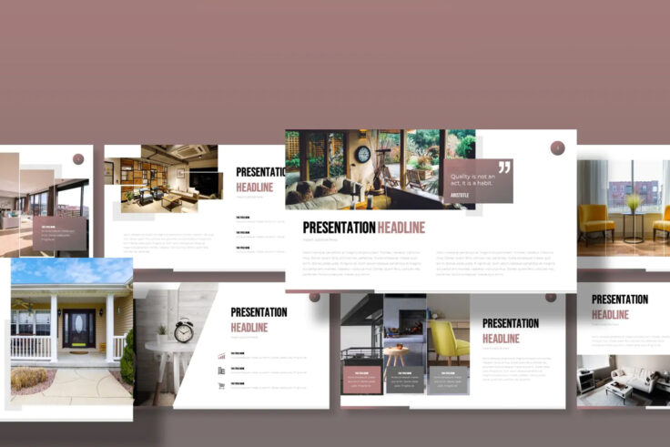 View Information about Property Real Estate Presentation Template