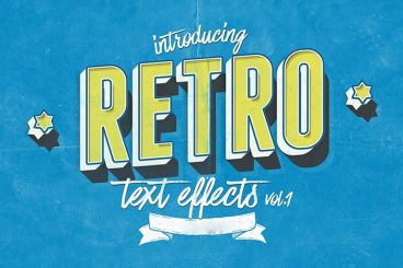45+ Best Retro Text Effects & Styles
