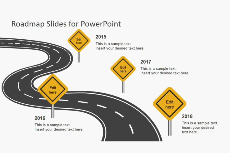 View Information about Minimal Roadmap Presentation Template