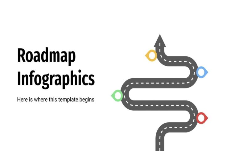 View Information about Roadmap Infographics Presentation Template