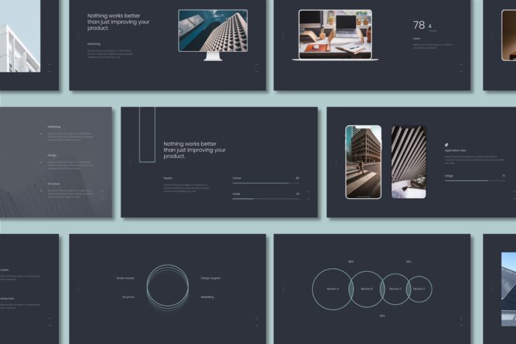 View Information about Onil – Minimal Presentation Template
