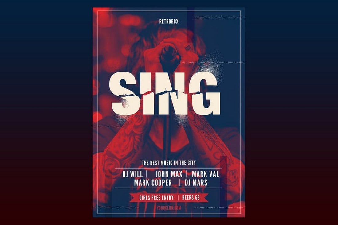 Sing Flyer Poster