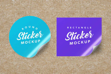 15+ Free Sticker Mockup Templates