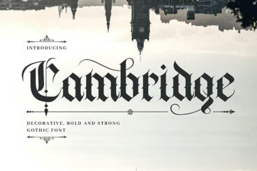 25+ Vintage “Old English” Fonts & Traditional Typography