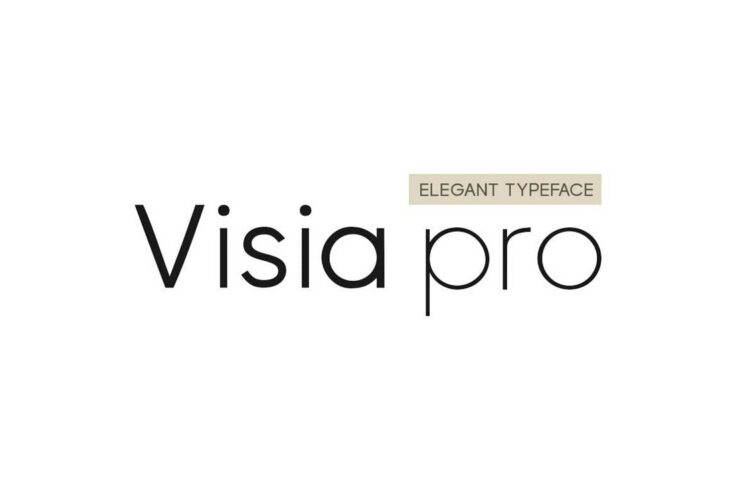 View Information about VISIA Pro Font